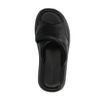 Schwarze Plateausandalen