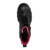 Schwarze Schnürboots aus Leder