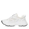 Weiße chunky Sneaker