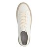 Offwhite Sneaker mit Jutesohle