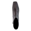Braune Stiefeletten mit Absatz