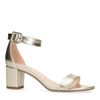 Goldene Sandaletten