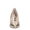 Goldfarbene Metallic-Pumps