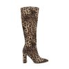 Stiefel mit hohem Schaft und Pantherprint