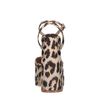 Pumps mit Leoprint und Plateauabsatz