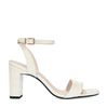 Offwhite Sandaletten mit Krokomuster