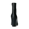 Schwarze Western Boots mit Schlangenmuster
