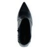 Schwarze Western Boots mit Schlangenmuster