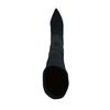 Hohe schwarze Stiefel mit Absatz