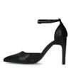 Schwarze Riemchenpumps