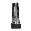 Silberfarbene Snow Boots