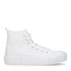 Halbhohe weiße Sneaker