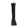 Schwarze Western Boots aus Veloursleder