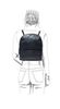 Sac à dos en cuir - noir