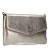 Sac bandoulière en cuir - doré