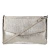 Sac bandoulière en cuir - doré