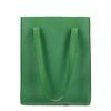 Cabas en cuir avec compartiment ordinateur portable - vert