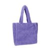Cabas duveteux - violet