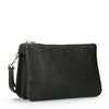 Sac bandoulière avec 3 compartiments - noir