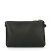 Sac bandoulière avec 3 compartiments - noir