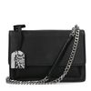 Sac bandoulière avec chaîne - noir