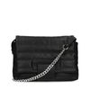 Sac bandoulière matelassé - noir