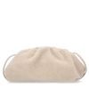 Pochette duveteuse - blanc cassé