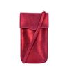 Sac téléphone métallisé - fuchsia