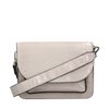Sac bandoulière avec imprimé croco - blanc cassé