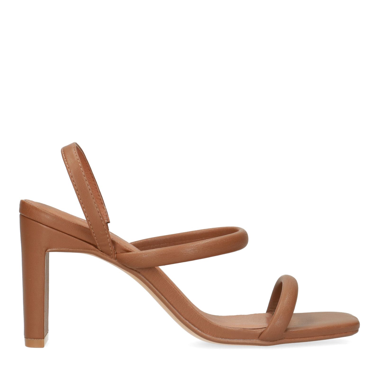 Sandalen met hak - bruin - SACHA