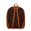 Cognacfarbener Leder-Rucksack