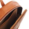 Cognacfarbener Leder-Rucksack