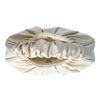 Beigefarbene Handtasche mit Falten-Details