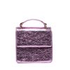 Tasche in Metallic-Rosé