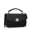 Schwarze Schultertasche
