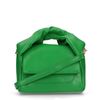 Groene twisted handtas