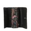 Zwarte portemonnee met print
