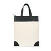 Off white shopper met zwarte details