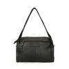 Zwarte handtas met ponyhair