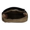 Donkergroene shopper met detail