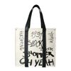 Off white shopper met tekst