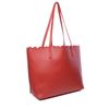Rode shopper met binnentas
