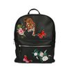 Zwarte rugzak met embroidery