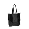 Zwarte shopper met fringes