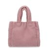 Lichtroze teddy shopper klein