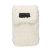 Off white teddy telefoontasje