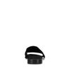 Claquettes en daim - noir