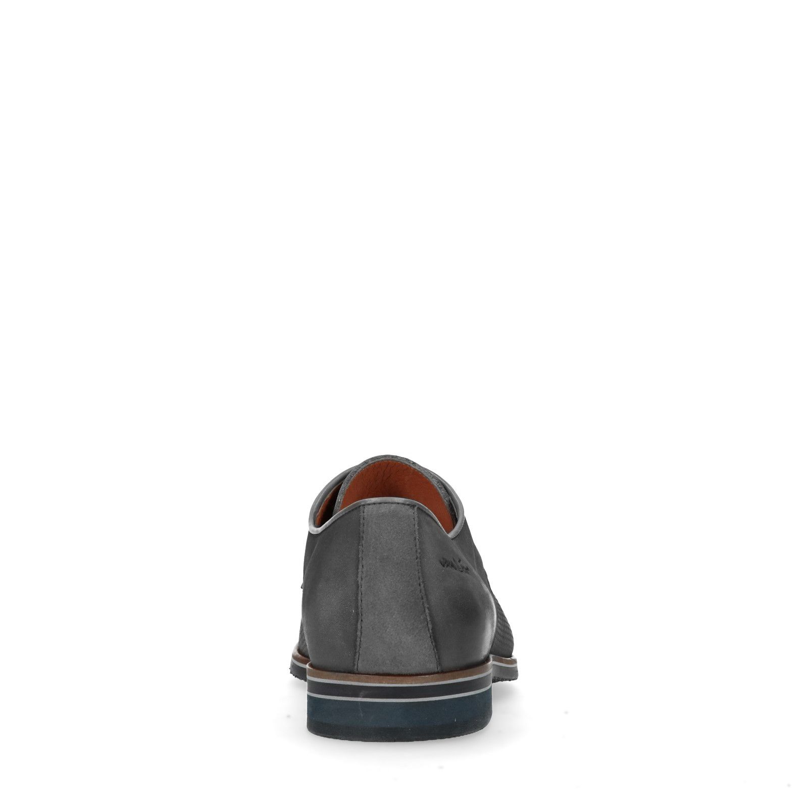 Grijze veterschoenen met structuur - Heren | MANFIELD