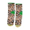 XPOOOS sokken met leopardprint