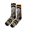 XPOOOS Socken mit Fahrrad-Print und Brooklyn Bridge